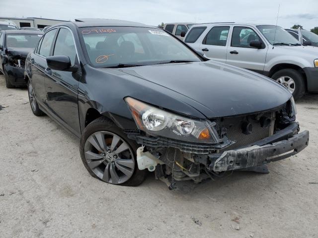 1HGCP2F78BA091686 - 2011 HONDA ACCORD EX BLACK photo 1