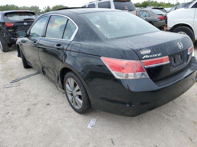 1HGCP2F78BA091686 - 2011 HONDA ACCORD EX BLACK photo 3