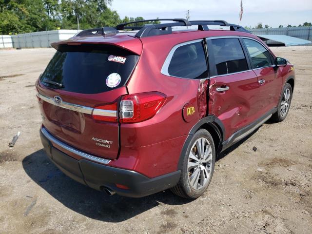 4S4WMARD7K3456486 - 2019 SUBARU ASCENT TOU RED photo 4