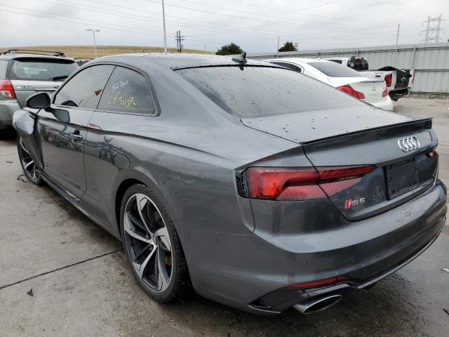 WUAPWAF57JA905291 - 2018 AUDI RS5 CHARCOAL photo 3