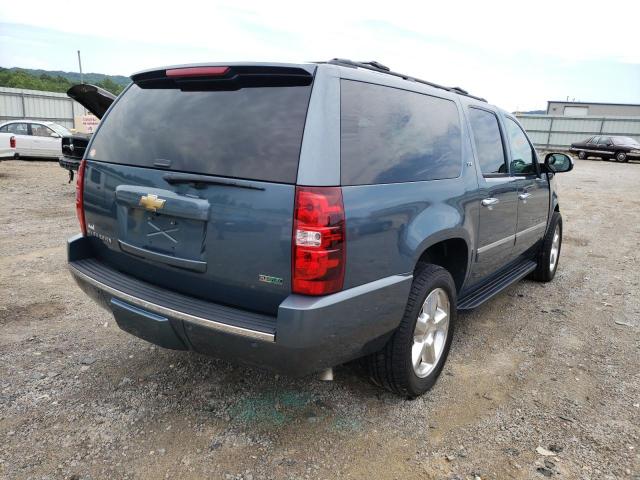 1GNUKKE31AR148169 - 2010 CHEVROLET SUBURBAN K BLUE photo 4