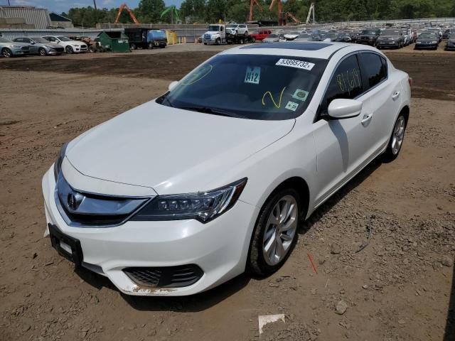 19UDE2F35JA001268 - 2018 ACURA ILX BASE W WHITE photo 2