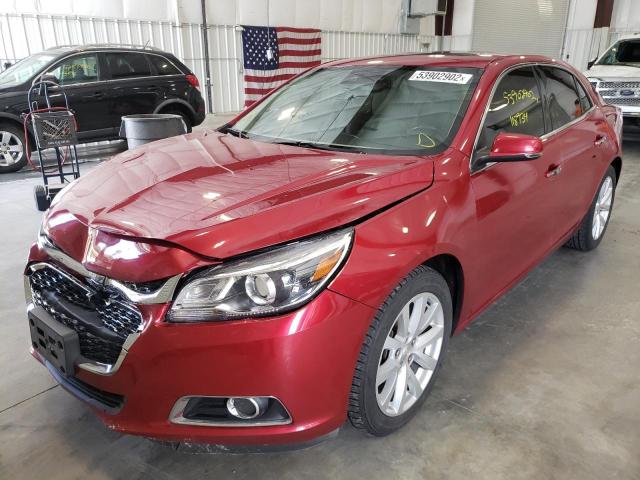 1G11H5SL6EF184634 - 2014 CHEVROLET MALIBU LTZ 红色 照片 2