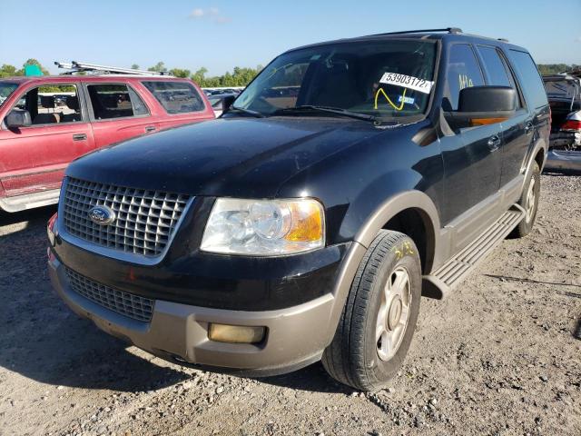 1FMRU17W73LC25042 - 2003 FORD EXPEDITION BLACK photo 2