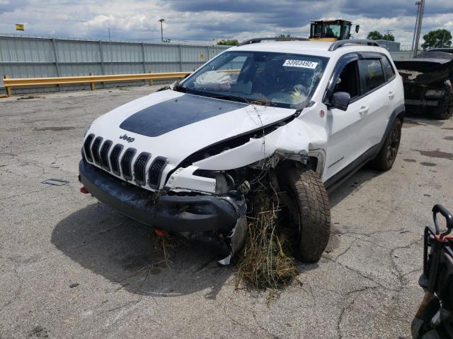 1C4PJMBX9JD504912 - 2018 JEEP CHEROKEE T WHITE photo 9