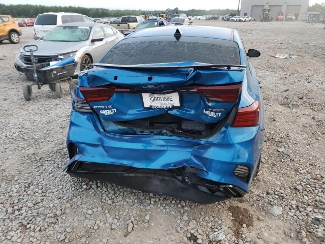 3KPF54AD3NE455749 - 2022 KIA FORTE GT L BLUE photo 9