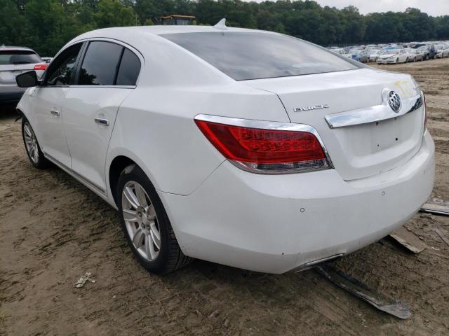 1G4GD5E32CF181294 - 2012 BUICK LACROSSE P WHITE photo 3