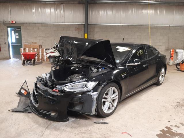 5YJSA1H10EFP53139 - 2014 TESLA MODEL S Qara foto 2