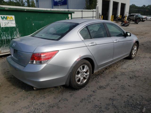 1HGCP26499A165729 - 2009 HONDA ACCORD LXP SILVER photo 4