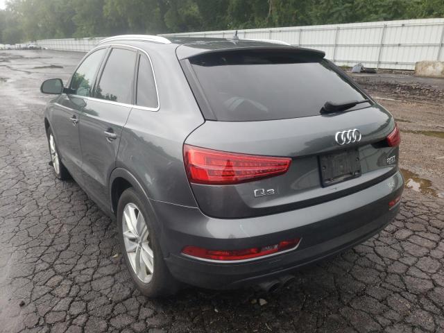 WA1JCCFS3JR021664 - 2018 AUDI Q3 PREMIUM GRAY photo 3