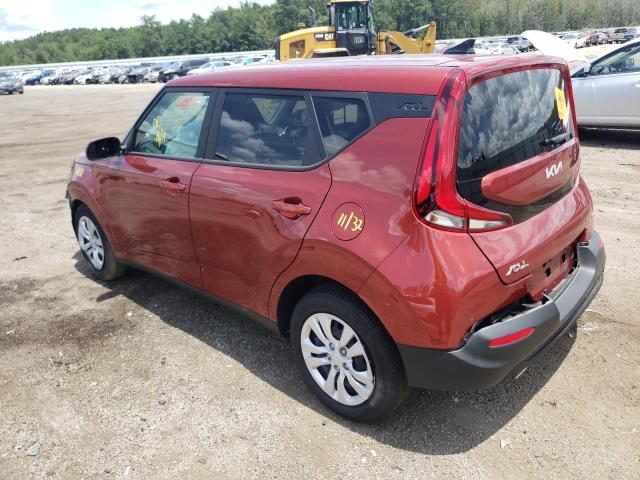 KNDJ23AU9N7823025 - 2022 KIA SOUL LX ORANGE photo 3