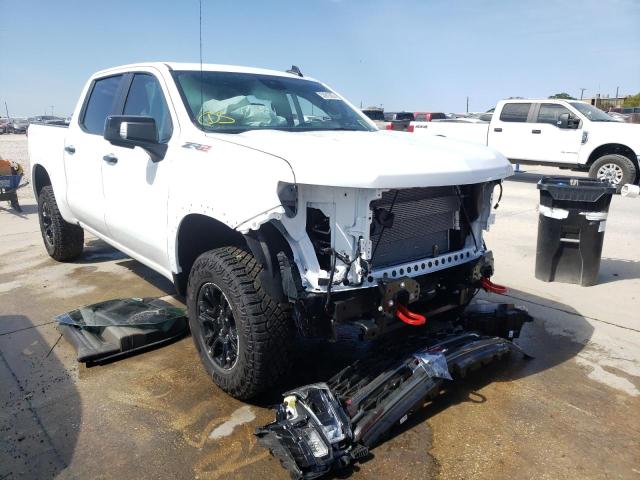 3GCUDHEL9NG560061 - 2022 CHEVROLET SILVERADO WHITE photo 1