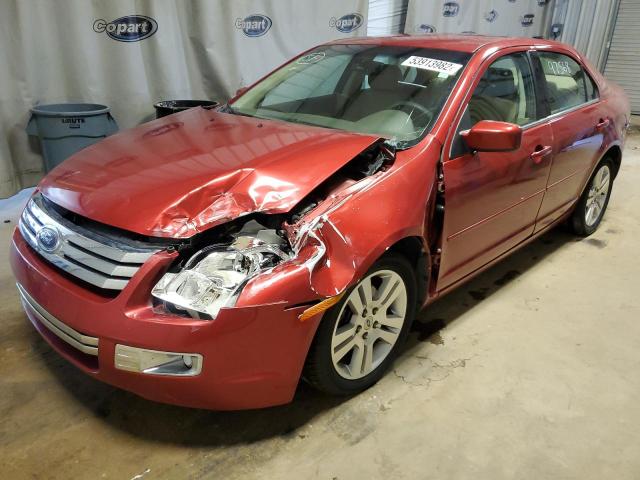 3FAFP08166R161521 - 2006 FORD FUSION SEL RED photo 2