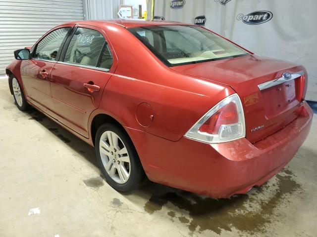3FAFP08166R161521 - 2006 FORD FUSION SEL RED photo 3