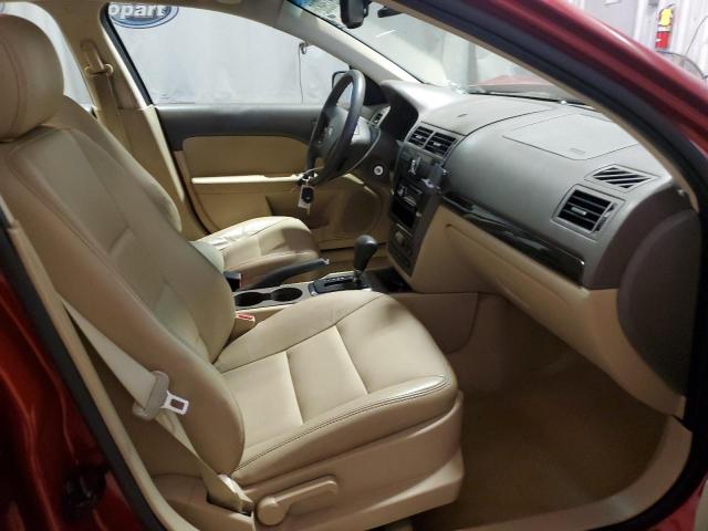 3FAFP08166R161521 - 2006 FORD FUSION SEL RED photo 5