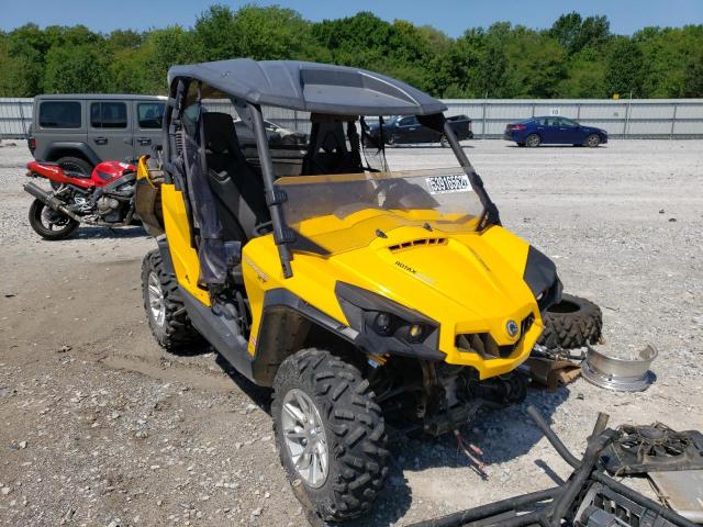 3JBKKCP16DJ001289 - 2013 CAN-AM COMMANDER YELLOW photo 1