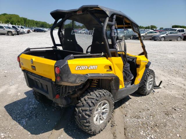 3JBKKCP16DJ001289 - 2013 CAN-AM COMMANDER YELLOW photo 4