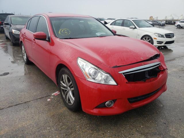 JN1CV6AP3DM300775 - 2013 INFINITI G37 BASE RED photo 1