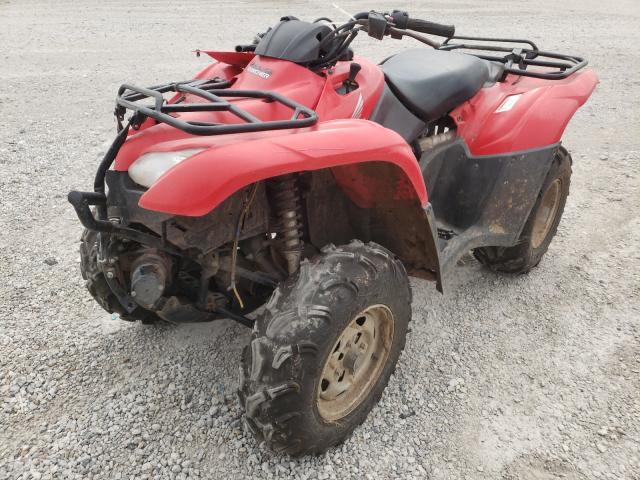 1HFTE350XD4604393 - 2013 HONDA TRX420 FM RED photo 2