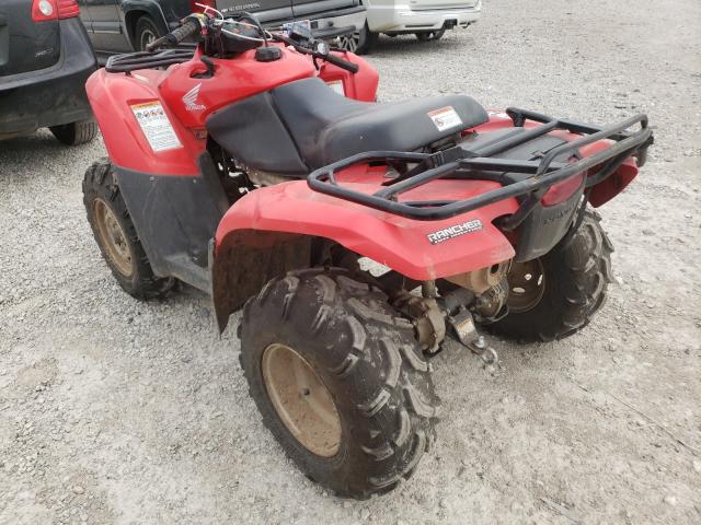 1HFTE350XD4604393 - 2013 HONDA TRX420 FM RED photo 3