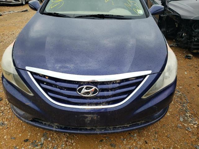 5NPEB4AC1BH206661 - 2011 HYUNDAI SONATA GLS BLUE photo 9