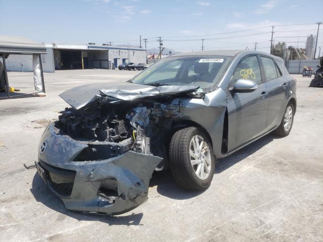 JM1BL1MP0D1753816 - 2013 MAZDA 3 I TEAL photo 2