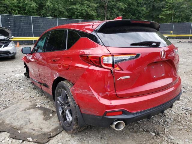 5J8TC2H60ML034065 - 2021 ACURA RDX A-SPEC RED photo 3