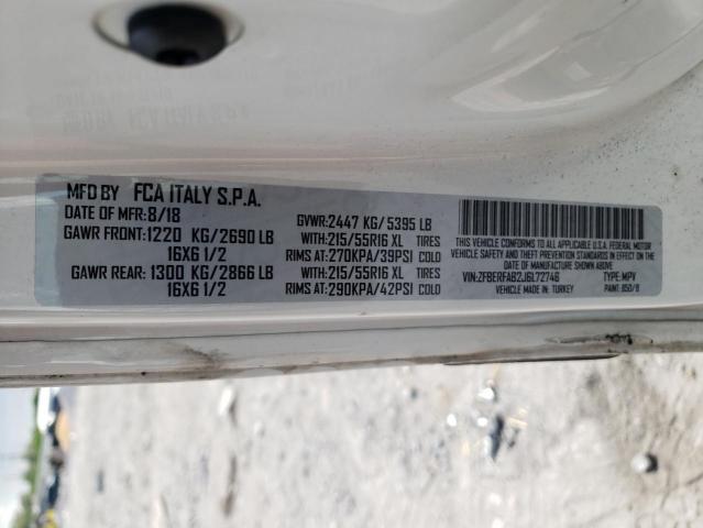 ZFBERFAB2J6L72746 - 2018 RAM PROMASTER Ağ foto 10