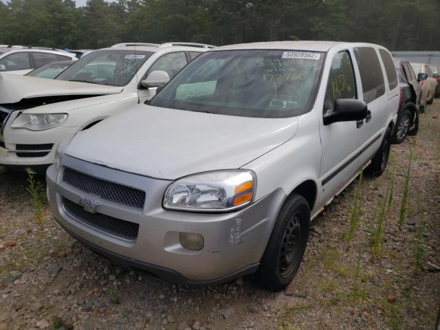 1GNDV23L86D172760 - 2006 CHEVROLET UPLANDER L WHITE photo 2