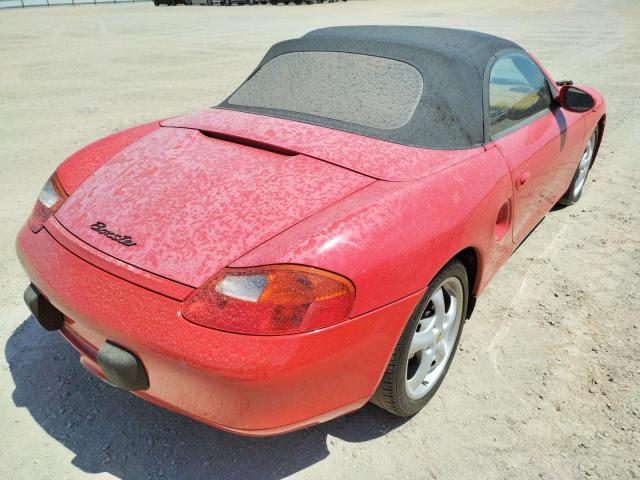 WP0CA2989YS620232 - 2000 PORSCHE BOXSTER RED photo 4