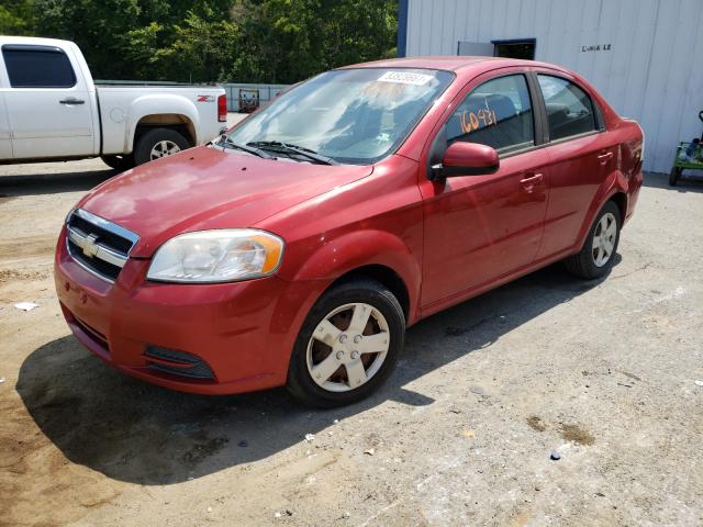 KL1TD5DEXBB118818 - 2011 CHEVROLET AVEO LS 红色 照片 2