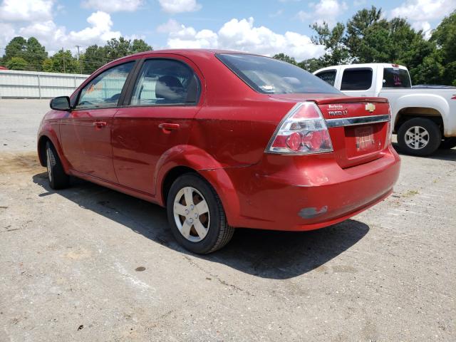 KL1TD5DEXBB118818 - 2011 CHEVROLET AVEO LS 红色 照片 3