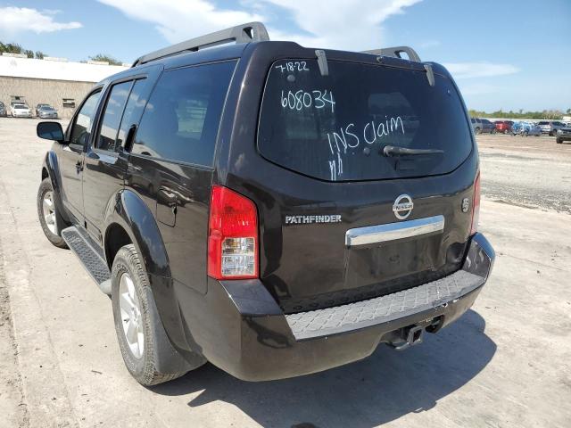 5N1AR1NN7BC608034 - 2011 NISSAN PATHFINDER BLACK photo 3