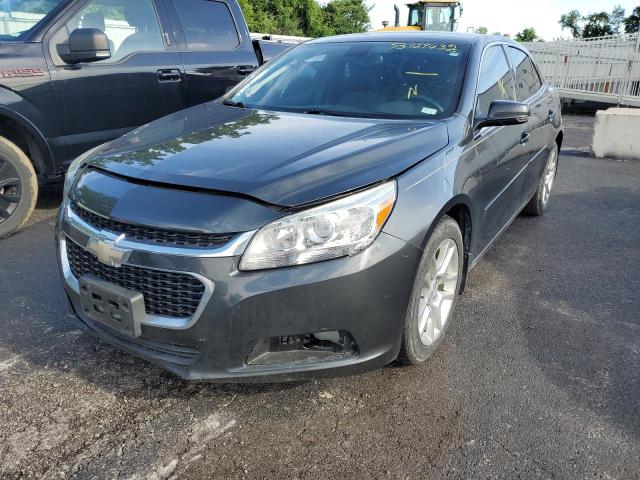 1G11C5SL8FF103830 - 2015 CHEVROLET MALIBU 1LT ნაცრისფერი ფოტო 2