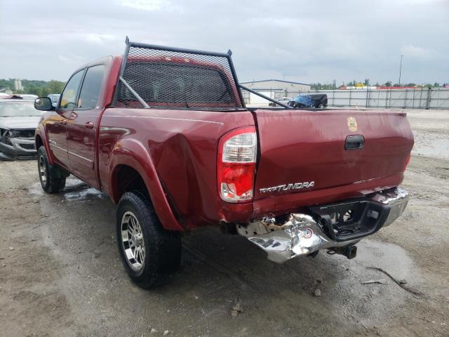 5TBDT44146S520025 - 2006 TOYOTA TUNDRA DOU MAROON photo 3