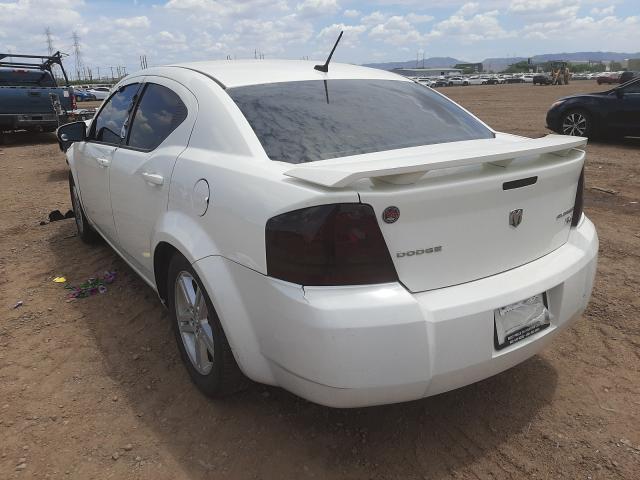 1B3CC5FB1AN220764 - 2010 DODGE AVENGER R/ WHITE photo 3