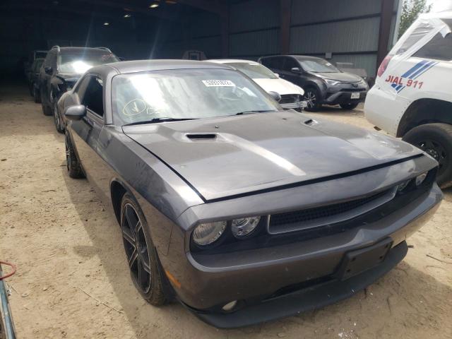 2C3CDYAG7EH251441 - 2014 DODGE CHALLENGER GRAY photo 1