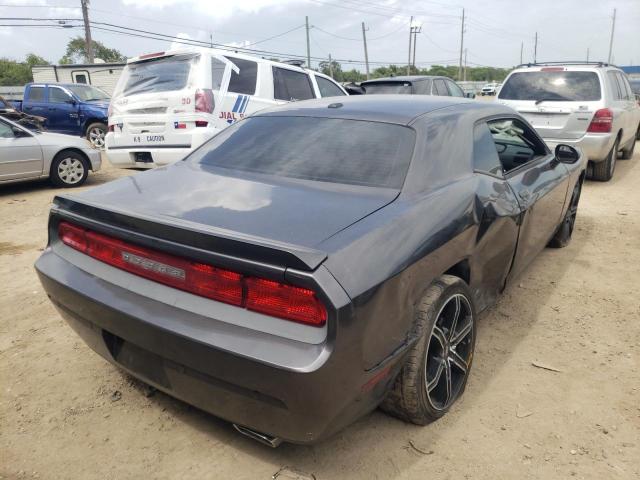 2C3CDYAG7EH251441 - 2014 DODGE CHALLENGER GRAY photo 4