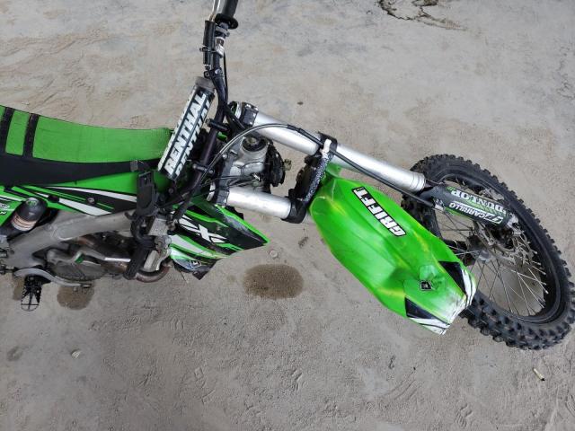 JKAKXMZC1FA031487 - 2015 KAWASAKI KX250 Z GREEN photo 5