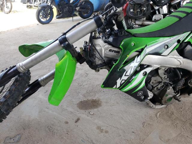 JKAKXMZC1FA031487 - 2015 KAWASAKI KX250 Z GREEN photo 9