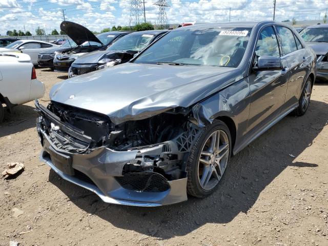 WDDHF8JBXGB216796 - 2016 MERCEDES-BENZ E 350 4MAT GRAY photo 2