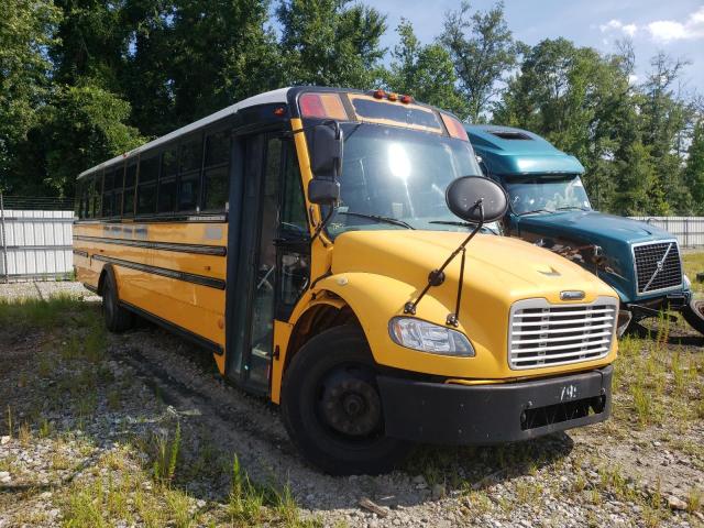 4UZABRCS68CY63181 - 2008 FREIGHTLINER CHASSIS B2 YELLOW photo 1