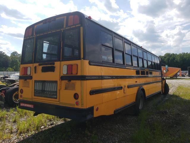 4UZABRCS68CY63181 - 2008 FREIGHTLINER CHASSIS B2 YELLOW photo 4