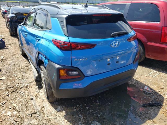 KM8K2CAAXMU620747 - 2021 HYUNDAI KONA SEL BLUE photo 3