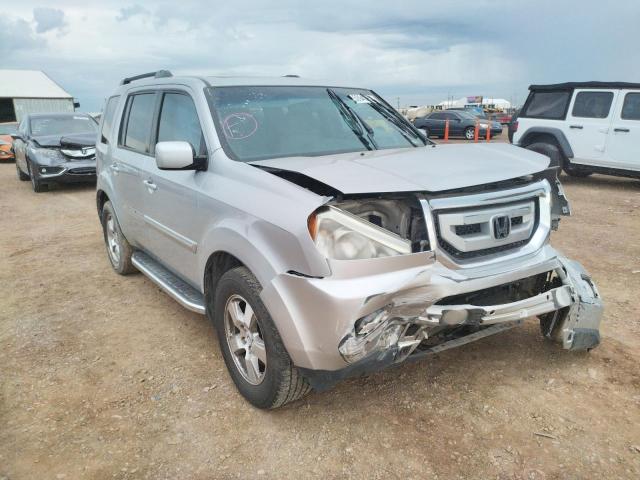 5FNYF3H78BB051092 - 2011 HONDA PILOT EXLN SILVER photo 1