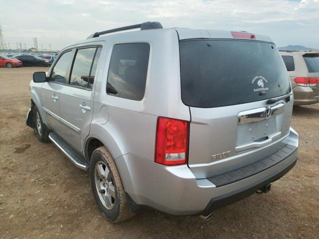 5FNYF3H78BB051092 - 2011 HONDA PILOT EXLN SILVER photo 3