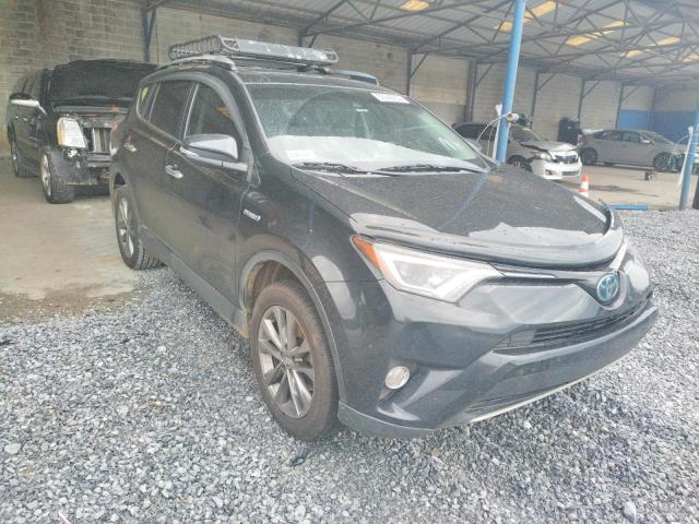 JTMDJREVXJD217850 - 2018 TOYOTA RAV4 HV LI BLACK photo 1