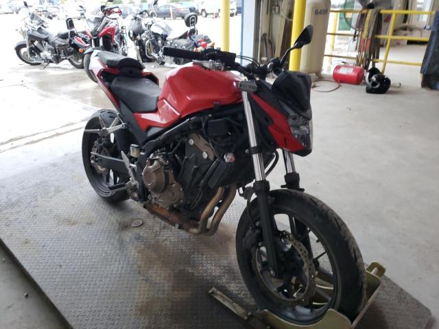 MLHPC6310K5000029 - 2019 HONDA CB500 F RED photo 1