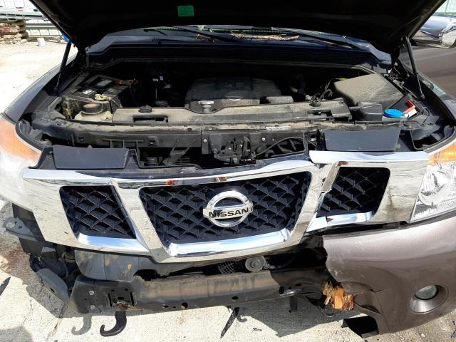 5N1BA0ND8FN618708 - 2015 NISSAN ARMADA SV GRAY photo 7