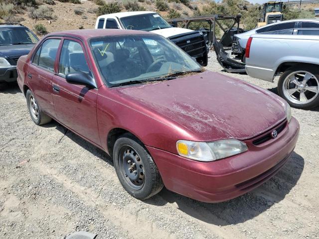 2T1BR12E9XC155627 - 1999 TOYOTA COROLLA VE MAROON photo 1